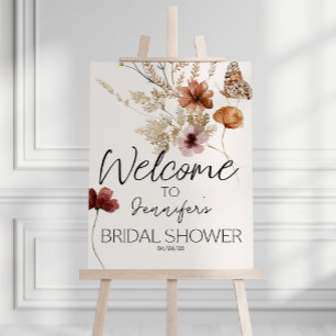 Poster Vintage Tiny Floral Elegant Blooms Chá de panela
