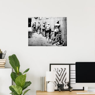 Poster Vintage Tour de France Pee Stop de 1970