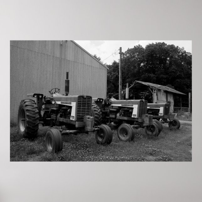 Póster Vintage Trators (Frente)