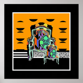 Poster Vintage Triple Geo Armhis