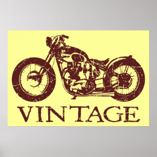 Póster Vintage Triumph