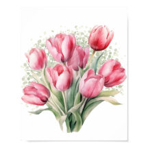 Vintage Tulip Elegance