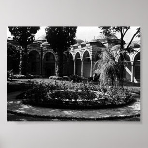 Poster Vintage Turkey Istambul Topkapi museum