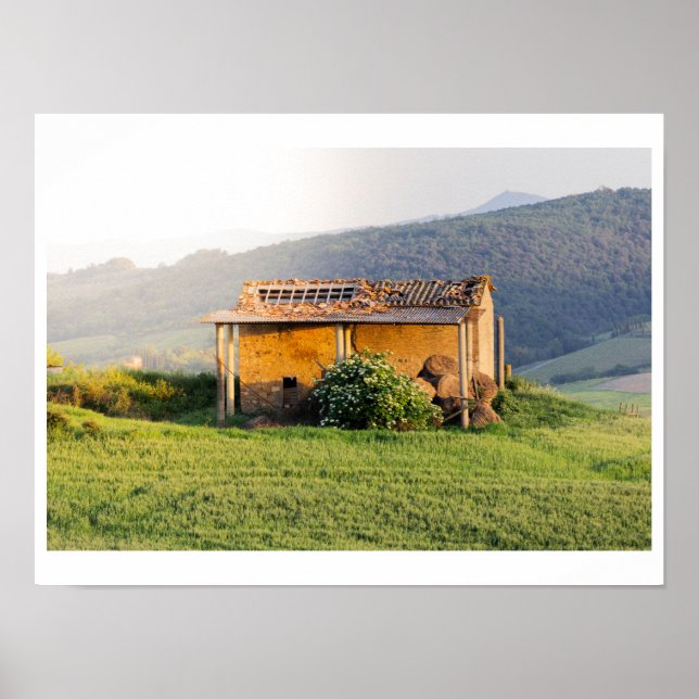 Poster Vintage Tuscan Barn (Frente)