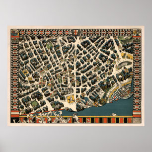 Poster Vintage UK Capital 