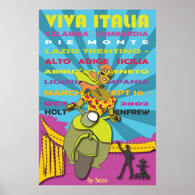 Poster vintage UltraPop (Frente)