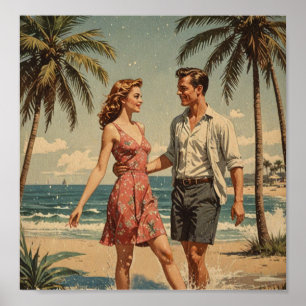 Poster Vintage vacage