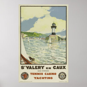 Poster Vintage - Valia das Ruas da ferrovia francesa