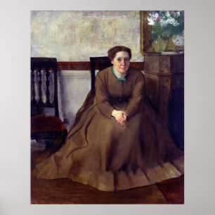 Poster Vintage Victoria Dubourg por Edgar Degas