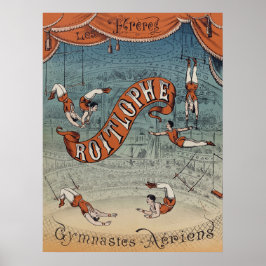 Poster Vintage Victorian Circus 