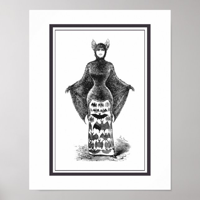 Póster Vintage vitoriana (Frente)