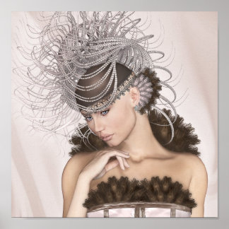 Póster Vintage Vogue