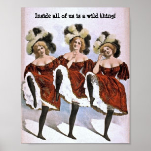 Poster Vintage - Wild Thing,