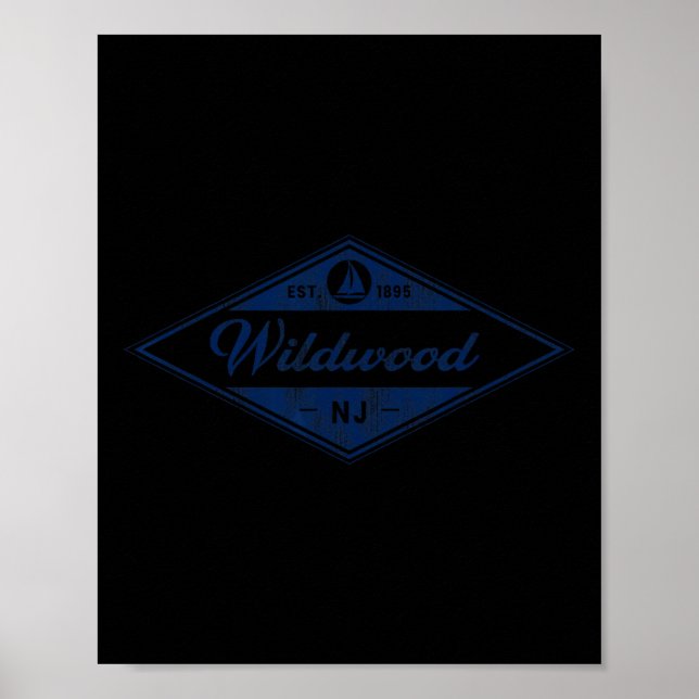 Poster Vintage Wildwood (Frente)