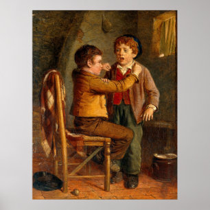 Poster Vintage William Hemsley O Jovem Dentista