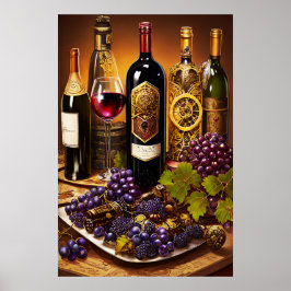 Poster Vintage Wine