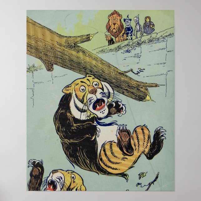 Poster Vintage Wizard of Oz (Frente)