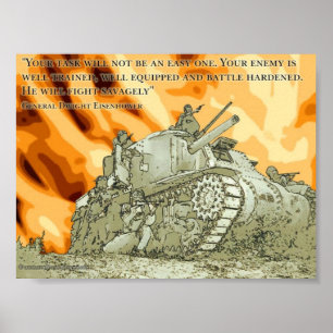 Poster Vintage WW2 Propaganda