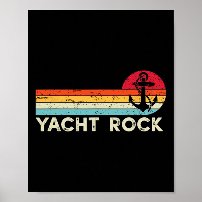 Poster Vintage Yacht Rock (Frente)