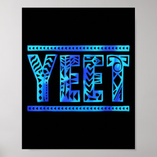 Poster Vintage Yeet Roupa Engraçado Dizendo Coisa Homens