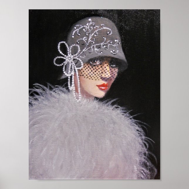 POSTER VINTAGEM EM CINZA (Frente)