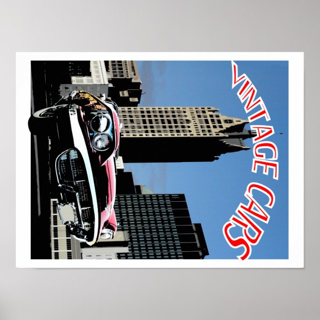 Poster VintageTBirdPoster (Frente)