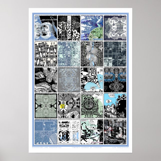 Poster Vinte Matizes de Jovem (Frente)