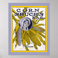 Vintsheet Music Cobrir Copy CORN SHUCKS RAG