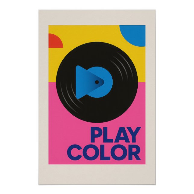 Póster Vinyle - Play - Poster (Frente)