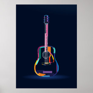 Poster Violão acústico