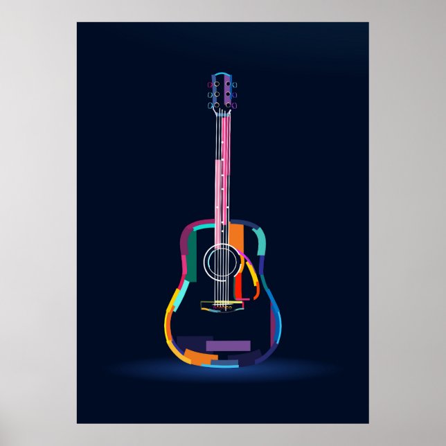 Poster Violão acústico (Frente)