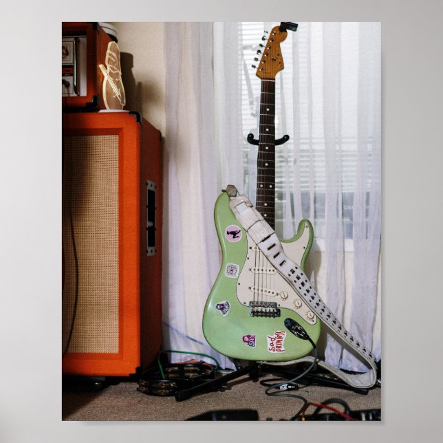 Poster Violão Acústico Fantástico (Frente)