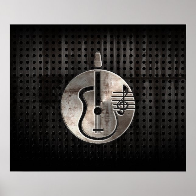 Poster Violão acústico robusto (Frente)