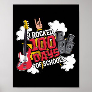Poster Violão De Música Divertida Que Apanhei 100 Dias De