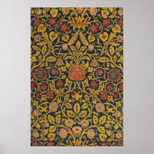 Poster Violet e Columbine por William Morris
