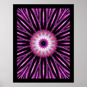 Poster Violeta tímida