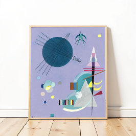 Poster Violeta - Verde, Kandinsky - 1926