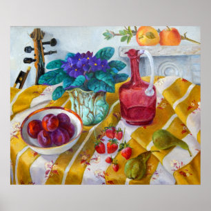 Póster Violetas africanas 2012