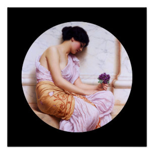 Póster Violetas, Violetas Doce c1908