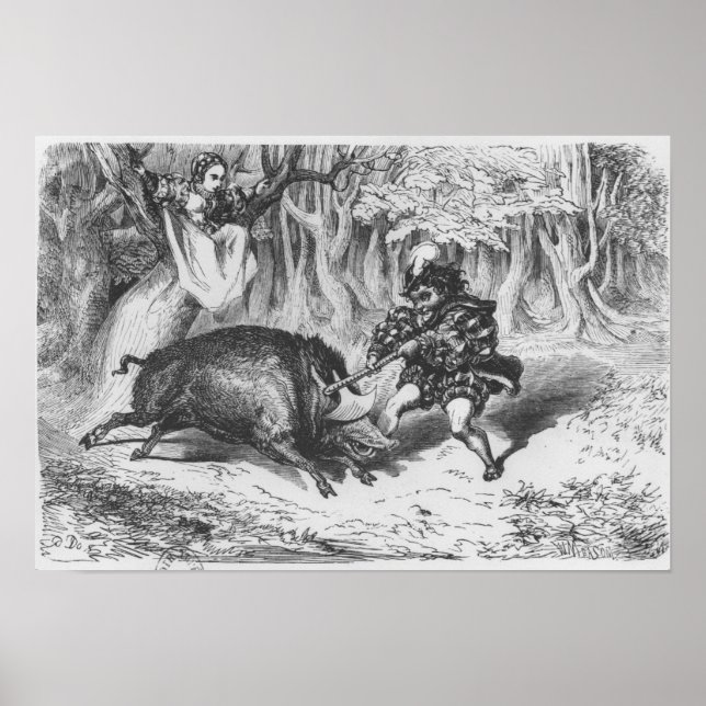 Póster Violette e Ourson (Frente)