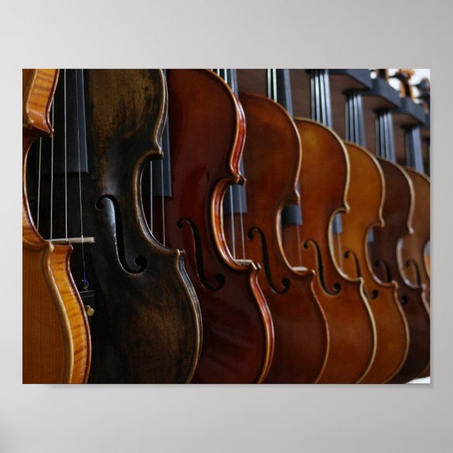 Poster Violin Lineup (Frente)