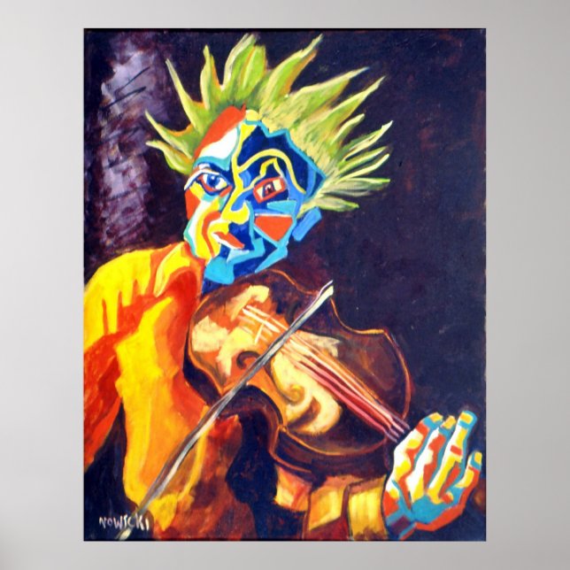 PÓSTER VIOLIN MAN (Frente)