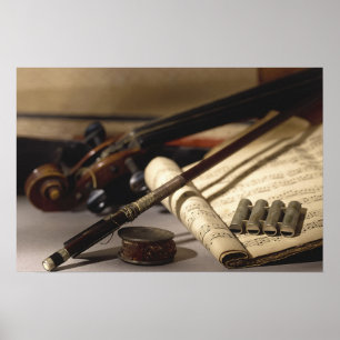 Póster Violino
