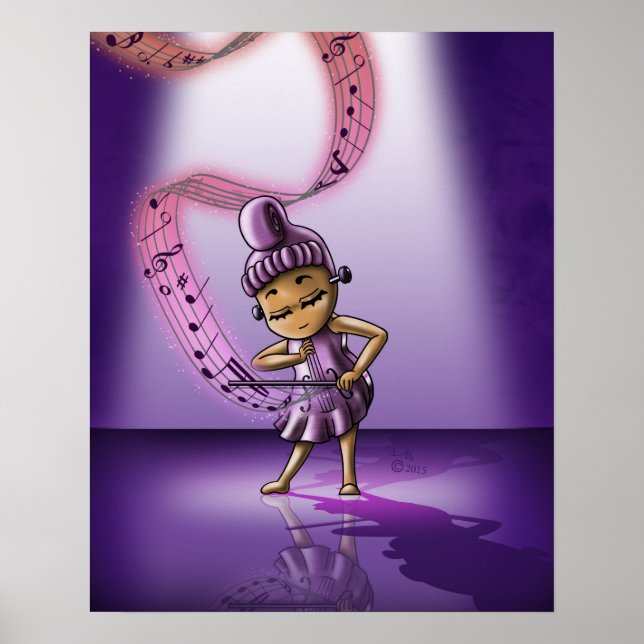 Poster Violino (Frente)