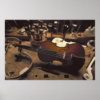 Póster Violino