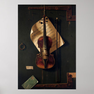 Poster Violino Antigo