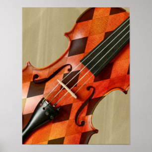 Póster Violino do Harlequin