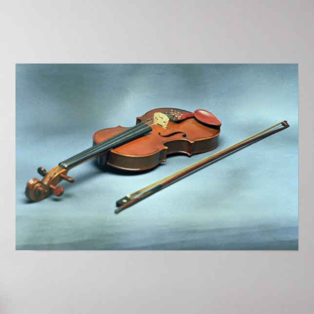 Póster Violino e arco (Frente)