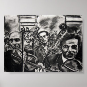 Poster violinos da rua