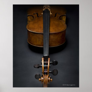 Póster Violoncelo antigo